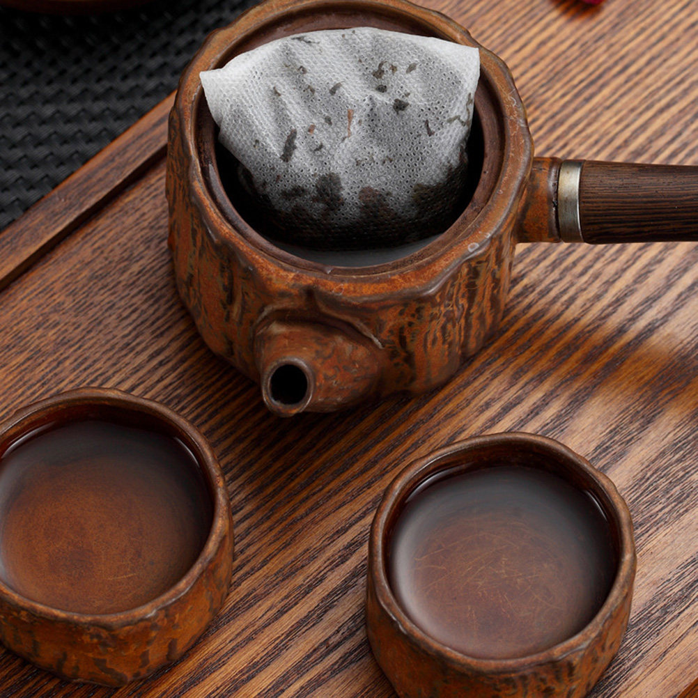 Herbal Tea - 100개입 일회용 차 거름망, 두꺼운 재질로