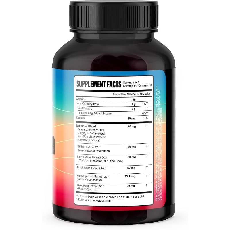 실라짓 해초, 비트루트, 사자갈기버섯, 그리고 블랙시드 - Herbal Supplement 리뷰 및 가격