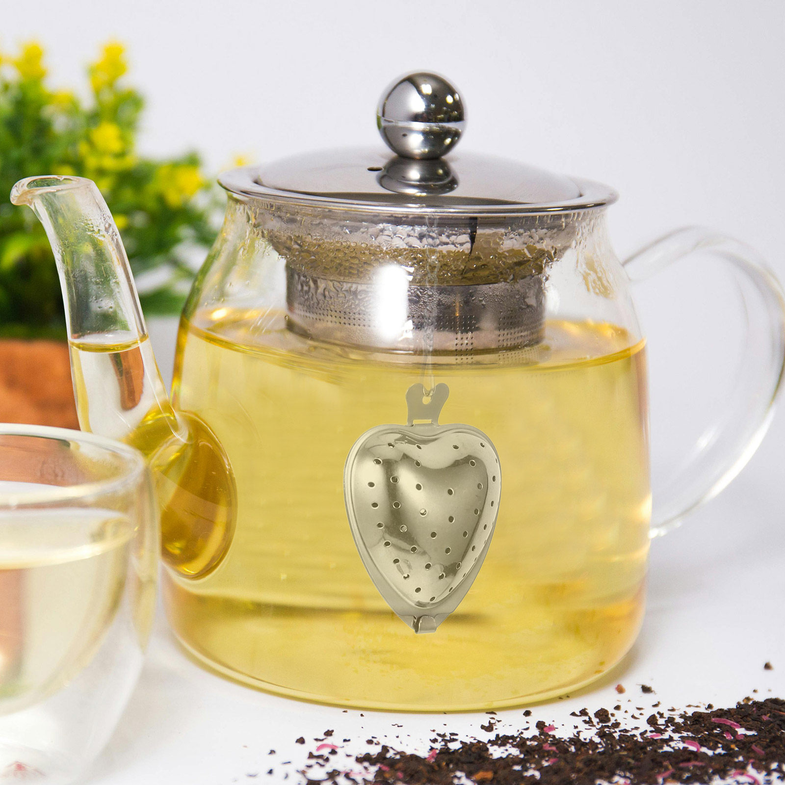 3개입 스테인리스 스틸 티 인퓨저, 식품 등급 재사용  - Chamomile Tea 리뷰 및 가격