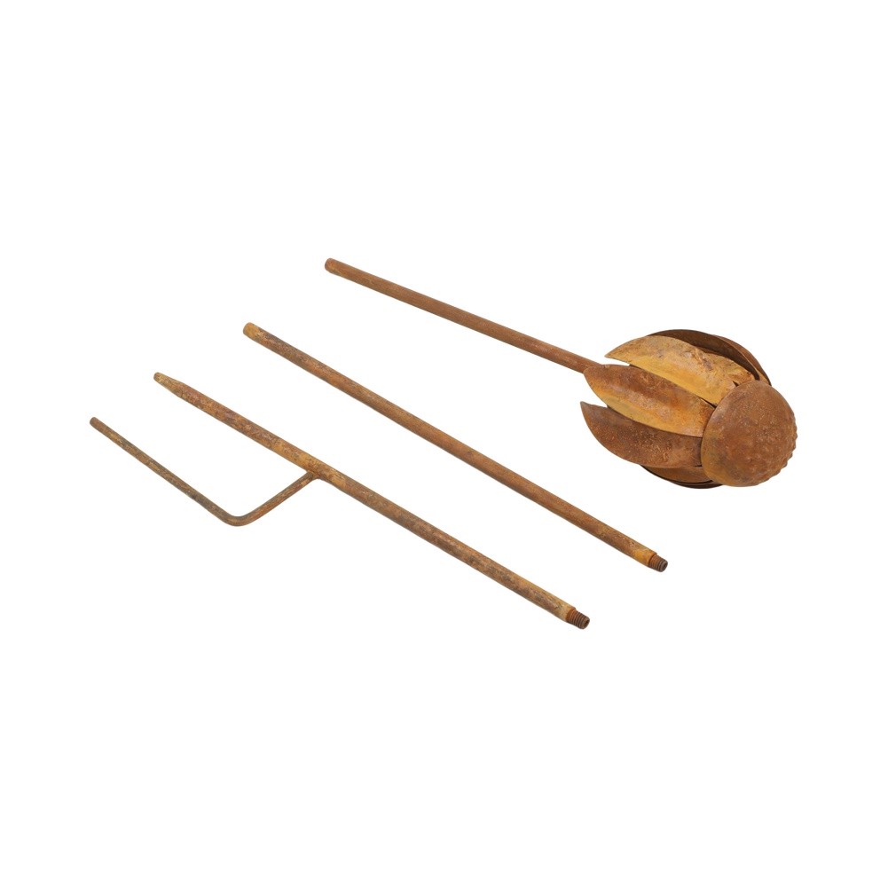 에키네시아 디자인의 금속 정원 장식 말뚝 - 잔디밭,  - Echinacea 리뷰 및 가격